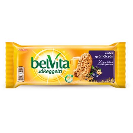 Sušienky, 50 g, GYŐRI "Belvita Dobré ráno", s lesným ovocím
