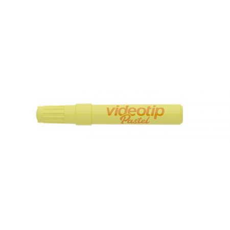 Zvýrazňovač, 1-4 mm, ICO "Videotip", pastelovo žltá