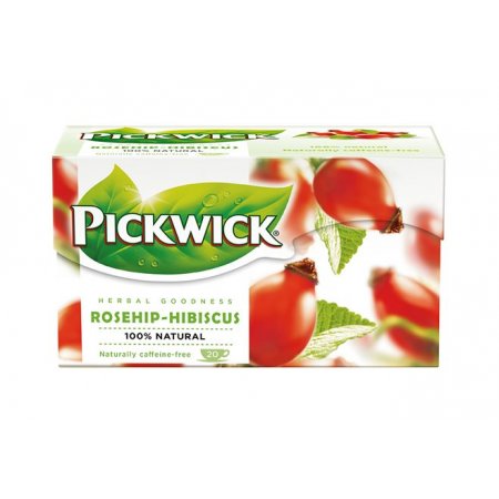 Šípkový čaj s ibištekom, 20x2,5 g, PICKWICK