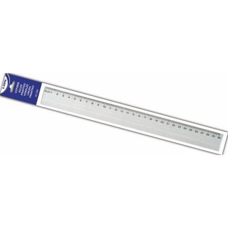 Pravítko, plastové, 30 cm, SAKOTA