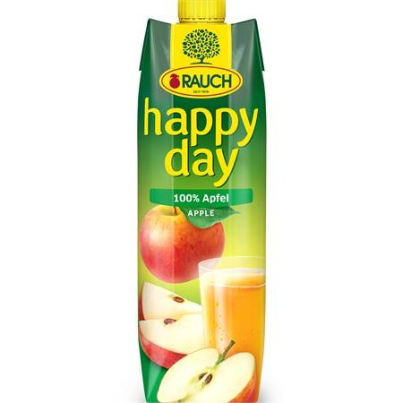 Ovocná šťava, 100%, 1 l, RAUCH "Happy day", jablko