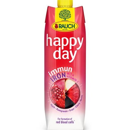 Ovocná šťava, 55%, 1l, RAUCH "Happy day", Immun Iron