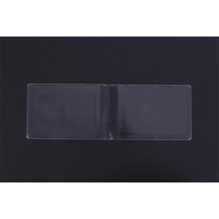 Obal na študentský a občiansky preukaz, 2 listy, PVC, priehľadná