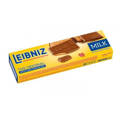 Sušienky, 125g, Leibniz "Choco", mliečná čokoláda