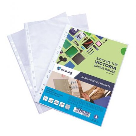 Euroobal, A4, 50 mikron, drsný povrch, VICTORIA OFFICE