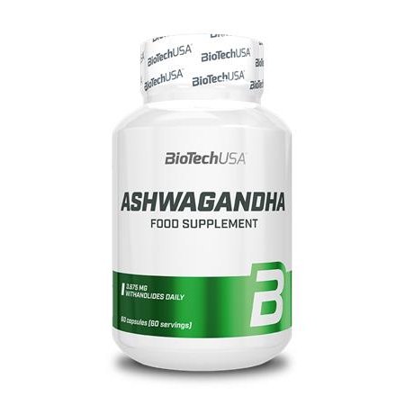 Ashwagandha, 60 kapsúl, BIOTECH USA
