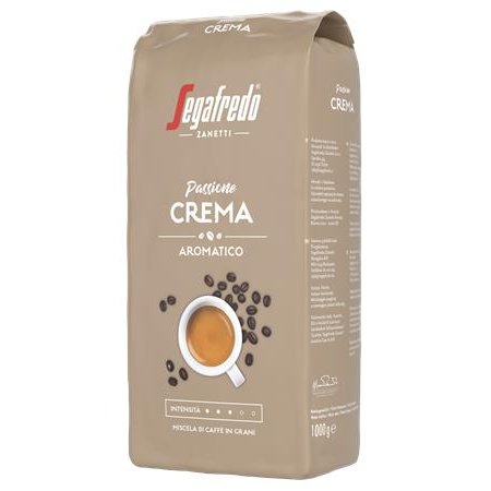 Káva, pražená, zrnková, 1000 g,  SEGAFREDO "Passione Crema"