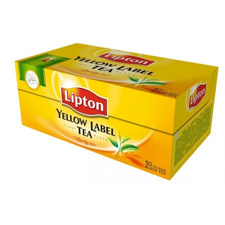 Čaj Lipton"yellow label", 50 x2g