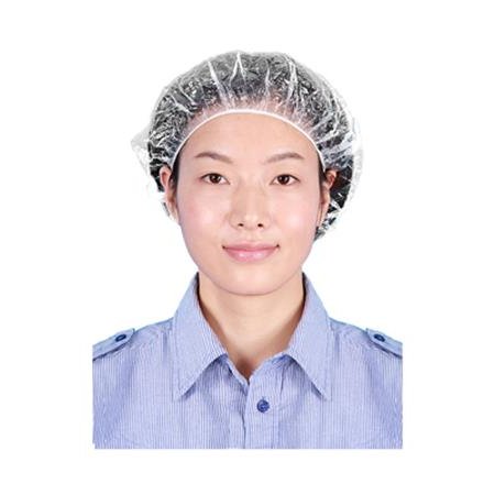 Sprchovacia čiapka, jednorazová, priehľadná