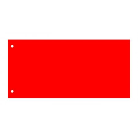 Rozraďovač, kartón, VICTORIA OFFICE, červená