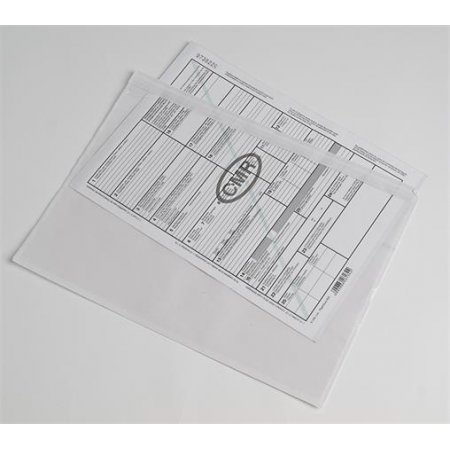 Vrecká na sprievodky, C/4, samolepiace, 235 x 325 mm, 500 ks/bal