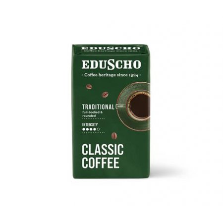Káva, pražená, mletá, 250 g, EDUSCHO "Classic Traditional"