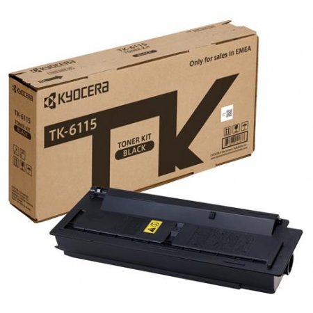 TK6115 toner do tlačiarní ECOSYS M4125idn, M4132idn, KYOCERA, čierny, 15k