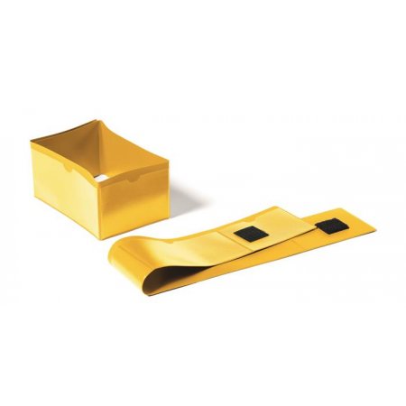 Vrecko na etikety, na palety, 140x65 mm / 90x65 mm, DURABLE , žlté