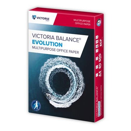 Kancelársky papier, A4, 80 g, VICTORIA PAPER "Balance Evolution"