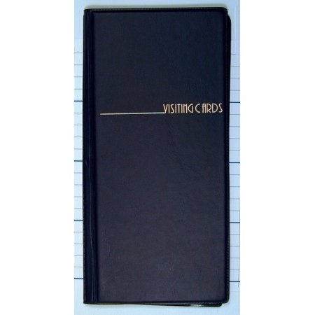 Vizitkár 96ks-ový, PVC, čierny