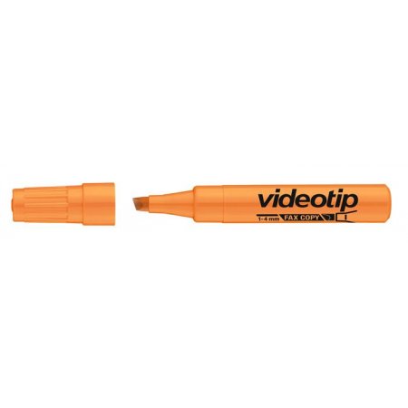 Zvýrazňovač, 1-4 mm, ICO "Videotip", oranžový