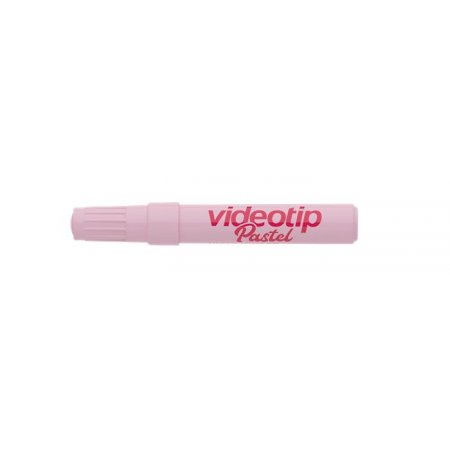 Zvýrazňovač, 1-4 mm, ICO "Videotip", pastelovo ružová