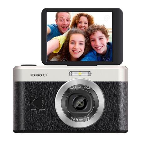 Fotoaparát, digitálny, KODAK "Pixpro C1", čierna