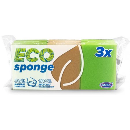 Špongia, 3 ks, BONUS