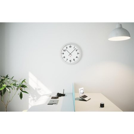 Nástenné hodiny, 60 cm, ALBA "Horgiant", sivá