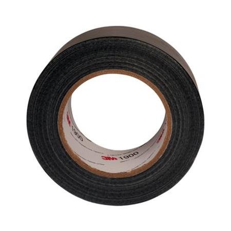 Lepiaca páska, tkanina, 50 mmx50 m, 3M "Duct Tape 1900", čierna, 24 kotúčov