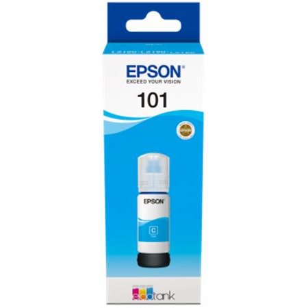 Atramentová náplň T03V2 k tlačiarni Ecotank L6190, EPSON modrý, 70ml