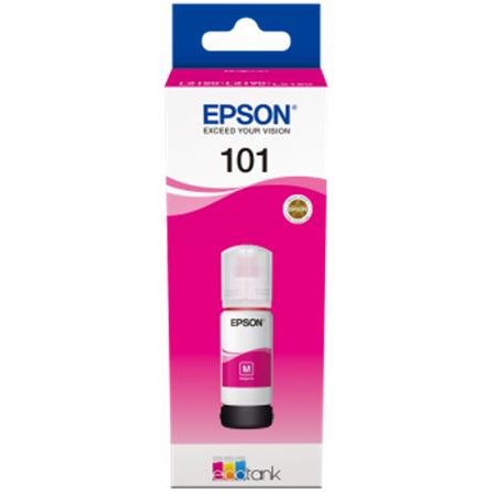 Atramentová náplň T03V3 k tlačiarni Ecotank L6190, EPSON červená, 70ml