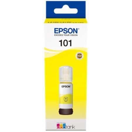 Atramentová náplň T03V4 k tlačiarni Ecotank L6190, EPSON žltá, 70ml