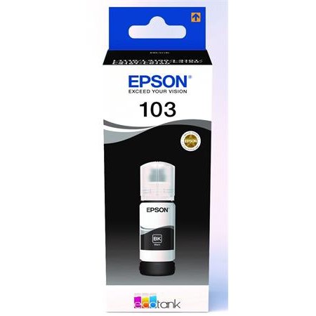 T00S14A náplň do tlačiarní EcoTank L3110, L3150, L1110, EPSON 103, čierna, 65 ml