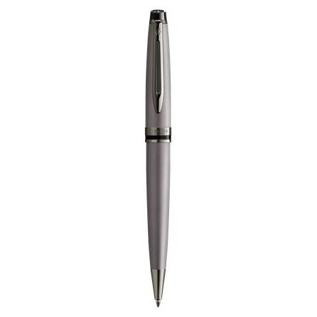 Guľôčkové pero, 0,7 mm, telo pera: kovová strieborná, strieborný klip, WATERMAN "Expert Special Edition", modrá