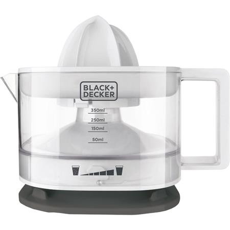 Odšťavovač na citrusy, 350 ml, "Black+Decker", biely