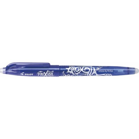 Roller, 0,25 mm, odstrániteľné písmo, PILOT "Frixion Ball", modrá