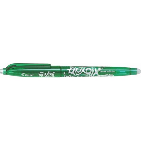 Roller, 0,25 mm, odstrániteľné písmo, PILOT "Frixion Ball", zelená