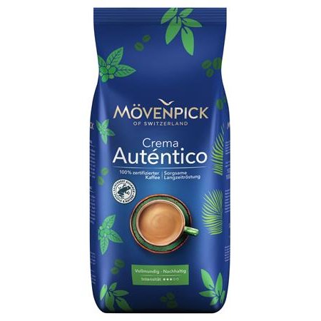 Káva, pražená, zrnková, 1000 g, MÖVENPICK "El Autentico"