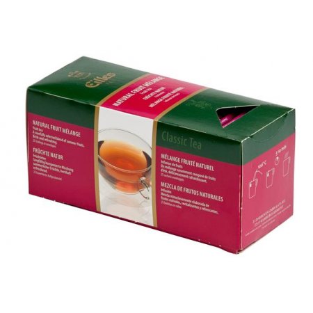 Ovocný čaj, 25x1,7g, EILLES "Natural fruit mélange"