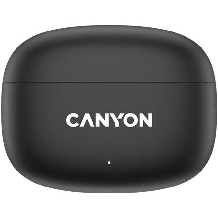Slúchadlá, TWS bezdrôtové, Bluetooth 5.4, CANYON "OnGo 9", čierne