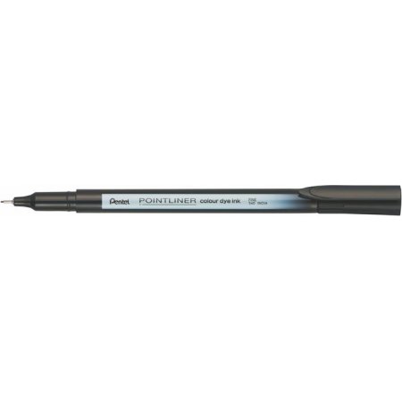 Liner, 0,4 mm, PENTEL "Pointliner", čierny