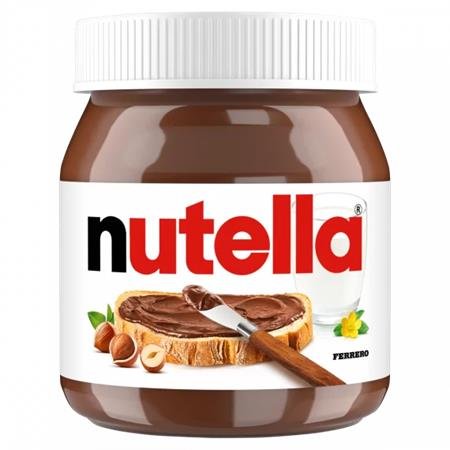 "Nutella", nátierka z lieskovcov a kakaa, 400 g