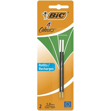 Náhradná náplň do guľôčkového pera, 0,32 mm, BIC "4 Colours", zelená