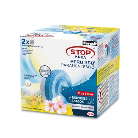 Náhradná náplň do pohlcovača vlhkosti, HENKEL "Stop Vlhkosti Aero", lúčne kvety