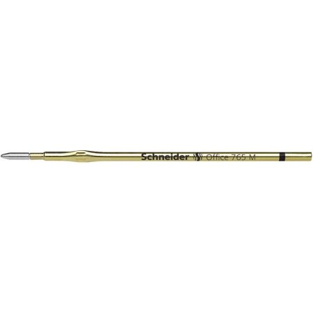 Náplň do guľôčkových pier, 0,5 mm, SCHNEIDER "Office 765", čierna