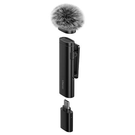 Bezdrôtový mikrofón, klipový, USB-C konektor, ULANZI WM-10