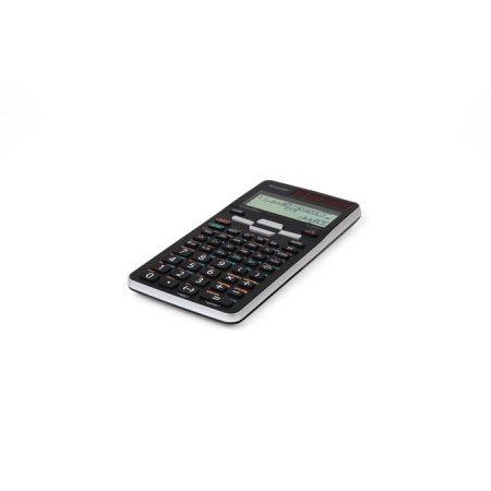 Kalkulačka, vedecká, 640 funkcií, SHARP "EL-W506TBSL", sivá-čierna