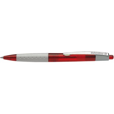 Guľôčkové pero, 0,5 mm, stláčací mechanizmus, SCHNEIDER "Loox, modrá