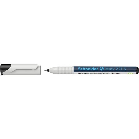 Popisovač, OHP, 0,4 mm, SCHNEIDER "Maxx 221 S", čierny
