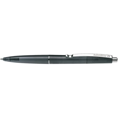 Guľôčkové pero, 0,5 mm, stláčací mechanizmus, SCHNEIDER "K20 Icy", čierna