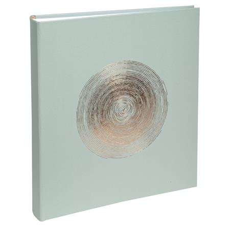 Fotoalbum, 29x32 cm, 30 listov, EXACOMPTA "Ellipse", sivo zelený