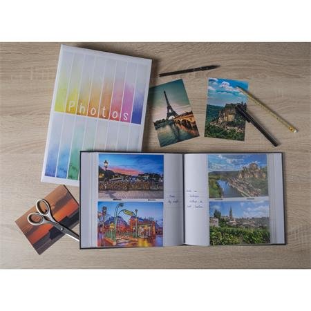 Fotoalbum, 22,5x22 cm, 50 listov, EXACOMPTA "Rainbow"