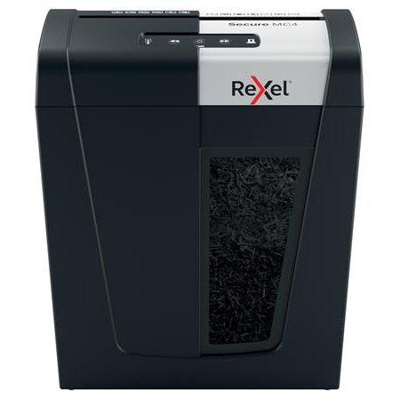 Skartovací stroj, mikrokonfety, 4 listy, REXEL, "Secure MC4"